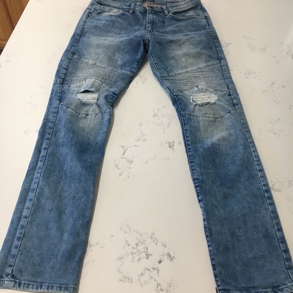 BDG Other - BDG men distressed skinny jeans blue size:33